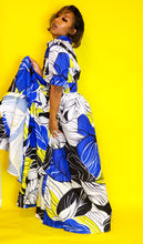 Load image into Gallery viewer, Sai Black Leaf Print〡Dress