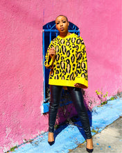 Load image into Gallery viewer, Cheetah Oversized Sweater〡Top