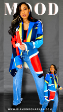 Load image into Gallery viewer, Abstract Multi Color〡Blazer