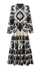 Load image into Gallery viewer, Fuji Black Floral〡Dress