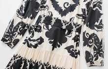 Load image into Gallery viewer, Fuji Black Floral〡Dress