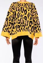 Load image into Gallery viewer, Cheetah Oversized Sweater〡Top