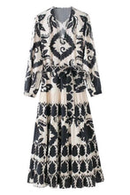 Load image into Gallery viewer, Fuji Black Floral〡Dress