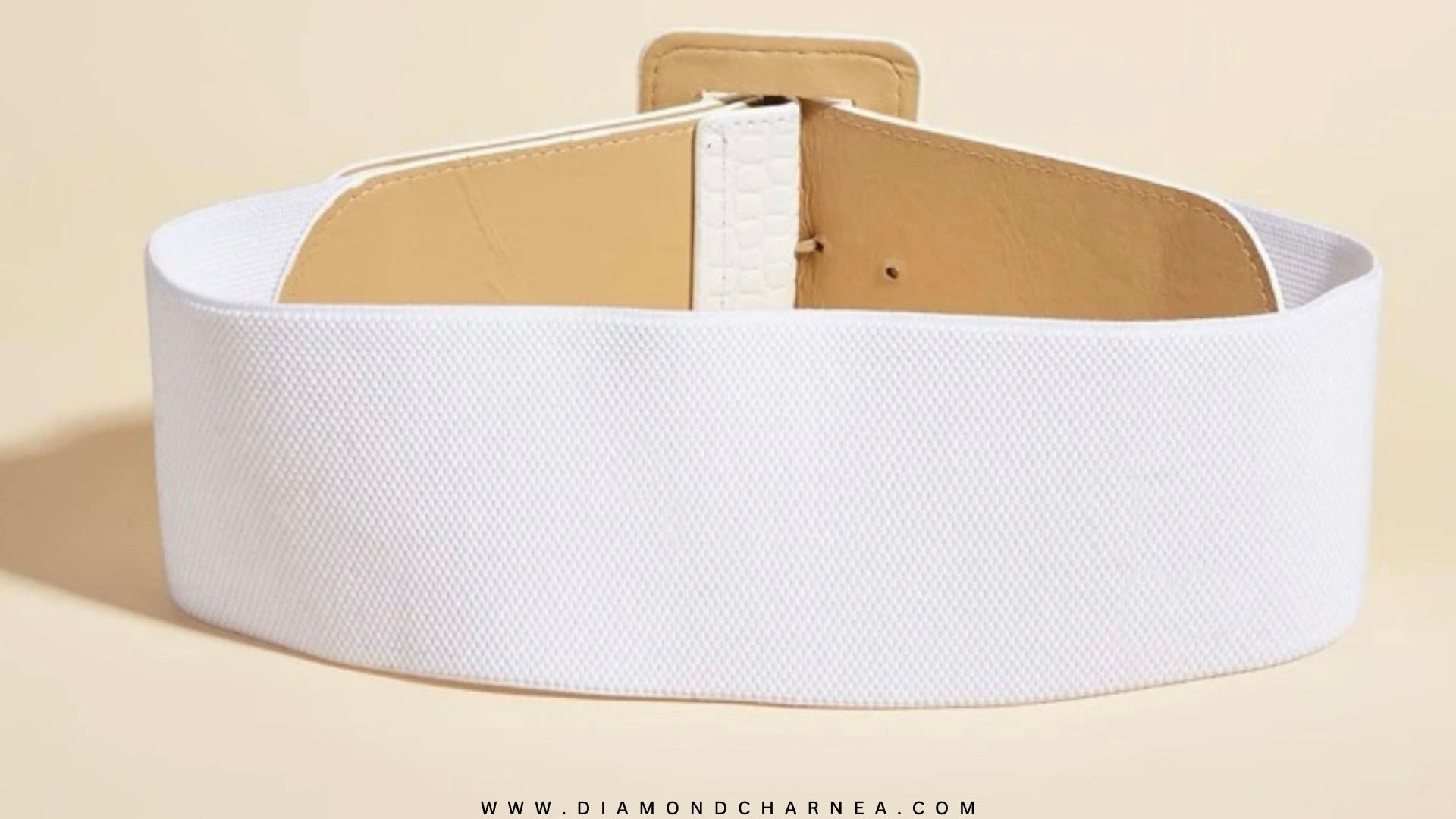 White Crocodile 〡Belt – Diamond Charnea ®