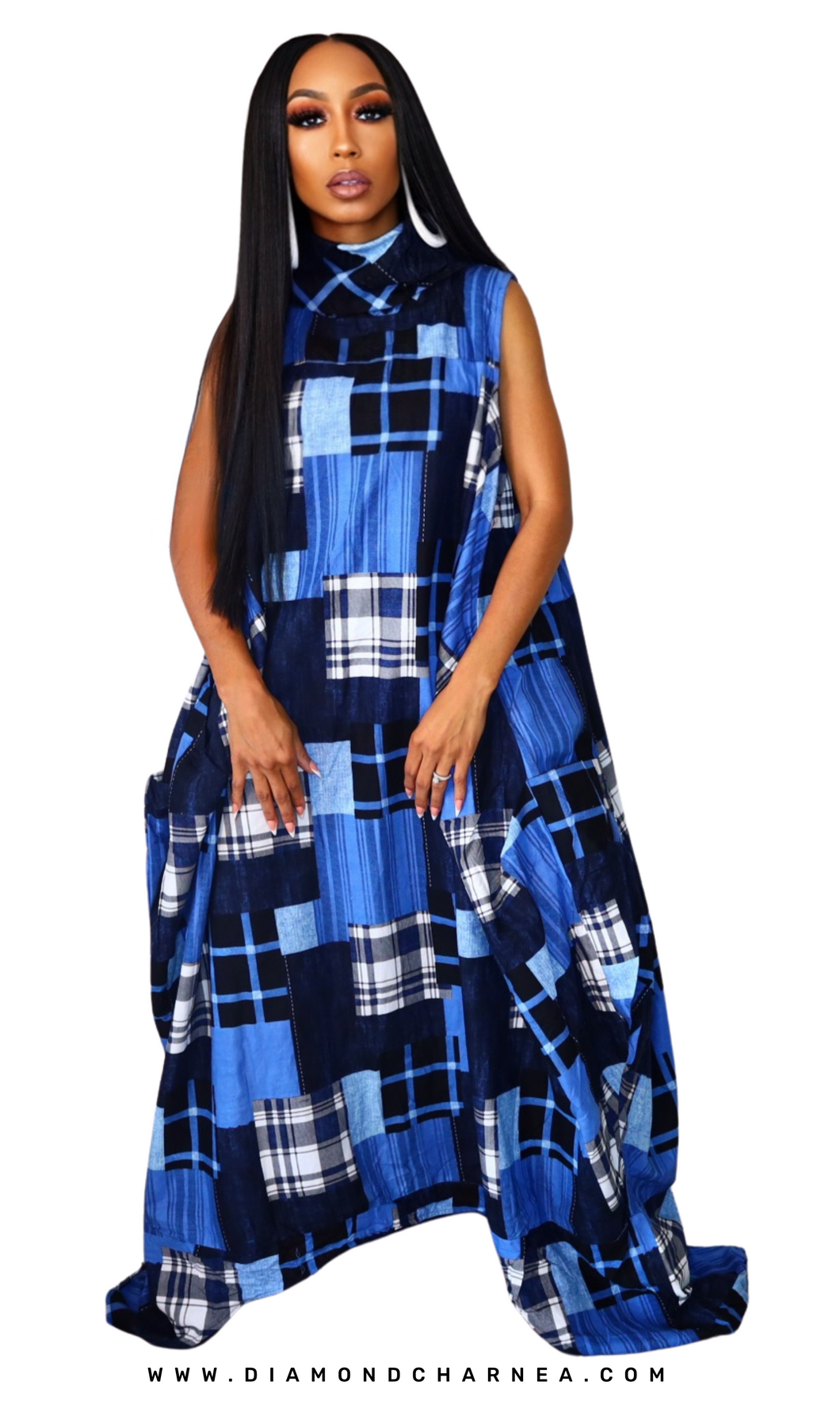 Denim MultiPrint Convertible〡Dress/Jumpsuit